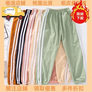 💥臺灣限時低價💥兒童防蚊褲2025夏季款薄款女童女寬鬆休閒運動男童燈籠長褲子 OMPE