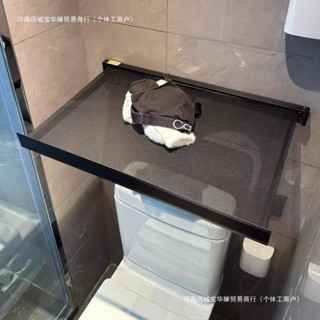 【熱賣】衛生間置物架多功能浴室收納架免洗衣機置物架打孔伸縮壁掛晾包郵