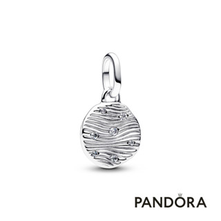 【Pandora官方直營】新品上市 可鐫刻波光迷你吊飾