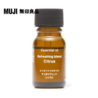 【MUJI 無印良品】綜合精油清新系列.柑橘調/10ml