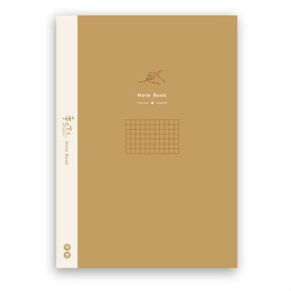 手作之 16K特厚方格定頁筆記本-牛皮 墊腳石購物網