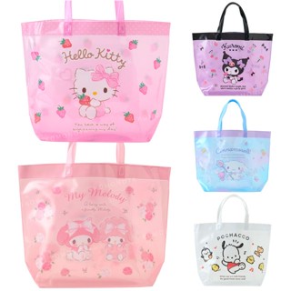 【現貨】小禮堂 Sanrio 三麗鷗 PVC防水海灘袋 (2025炎夏企劃) Kitty 美樂蒂 大耳狗