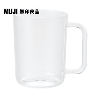 【MUJI 無印良品】壓克力漱口杯(附把手)