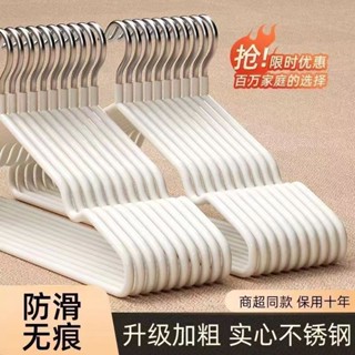 【熱賣】加粗加厚衣架家用掛衣宿舍用學生晾衣服架子2024新款防滑無痕衣撐