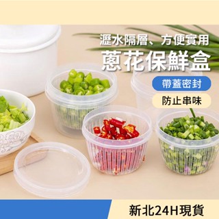 ⭐新北現貨⭐ 廚房瀝水盒 姜蒜收納盒 蔥花保鮮盒 薑片保鮮盒 大蒜保鮮盒 水果收納盒 便攜瀝水盒 密封盒 保鮮盒