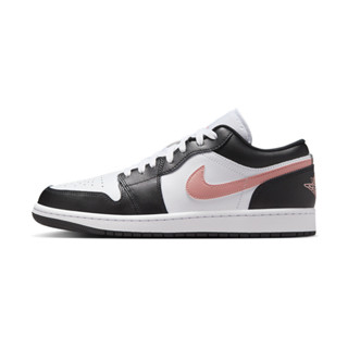 Nike Air Jordan 1 Low 男 黑粉白 復古 低筒 AJ1 喬丹 運動 休閒鞋 553558-165