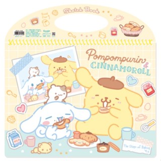 三麗鷗Sanrio 手提畫冊 13K-布丁狗與喜拿 墊腳石購物網