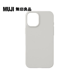 【MUJI 無印良品】手機保護套plus/灰
