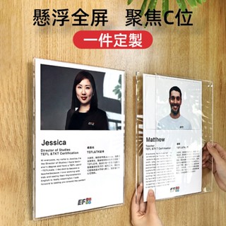 熱銷推薦 懸浮相框 畫框 壁貼框 相片 證書框 壁框 佈告欄 證照表框 獎狀 執業證明 壓克力展示 裱框 海報框 A4