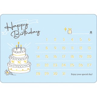 四季SEASON 生日卡 25K-糕曆 墊腳石購物網