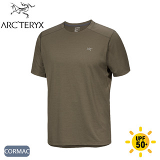 【ARC'TERYX 始祖鳥 男 Cormac快乾短袖圓領衫《龍紋雜綠》】X000009718/運動衫/排汗衣