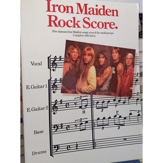Iron Maiden Rock Score 071190555X 書況佳 KA 二手書