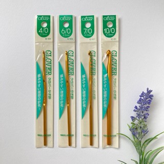 可樂牌 CLOVER 金色鉤針 單支獨立包裝 2~6mm 鉤針 勾針 42-802 42-802
