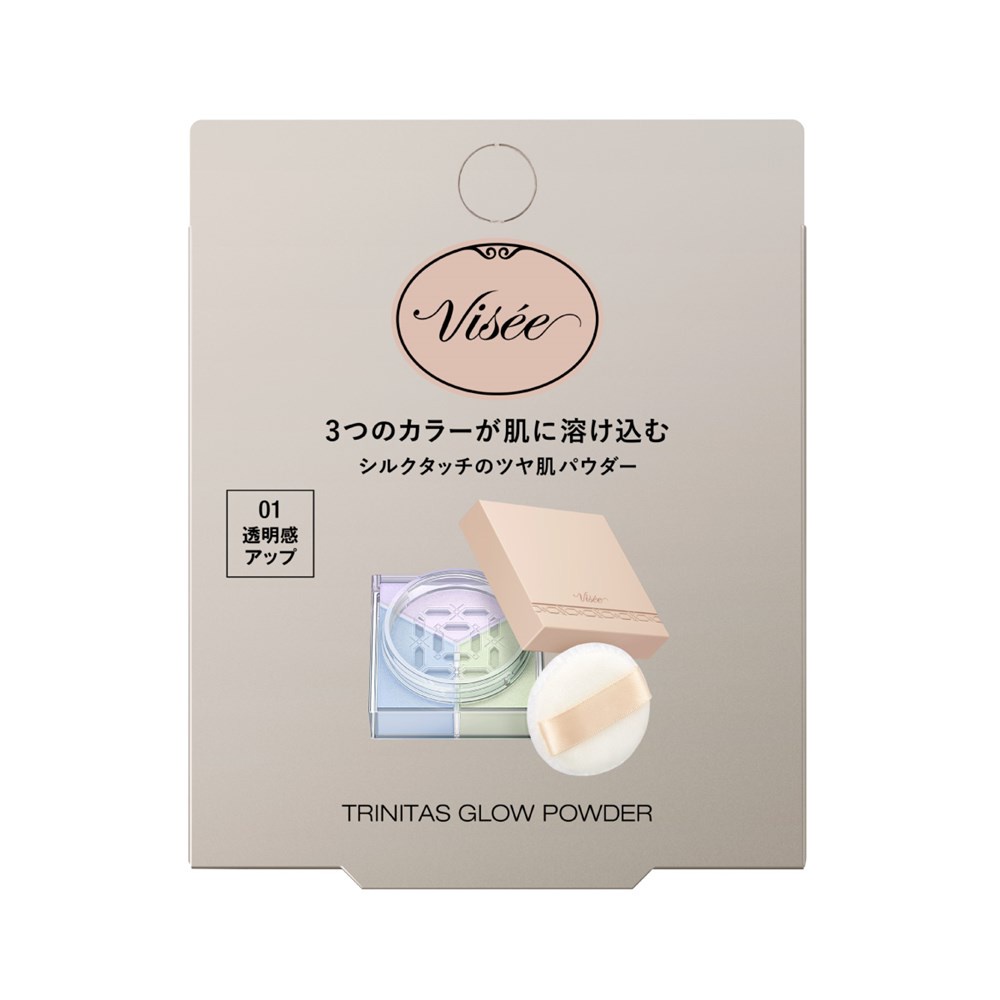 VISEE煥彩柔焦三色蜜粉001【三友藥妝Tomod's】
