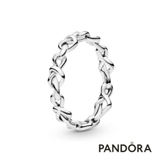 【Pandora官方直營】愛心扭結戒指