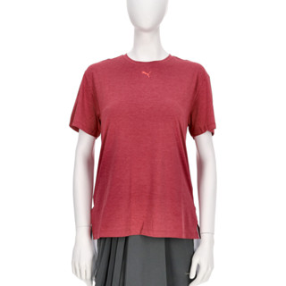 Puma 訓練系列 Fit Cloudspun 女款 紅色 歐規 T恤 速乾 寬鬆 運動 上衣 短袖 52577617