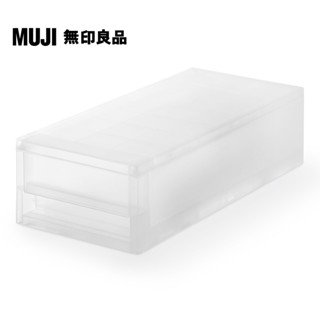 【MUJI 無印良品】PP追加用收納盒/高11cm