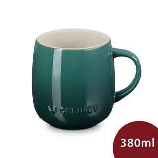 Le Creuset 蛋蛋馬克杯 茶杯 水杯 380ml 綠光森林 [美學生活]