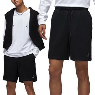 Nike As J Brk Flc Short Lb 男款 黑色 喬丹 毛圈布 中磅 運動 短褲 FV7288-010