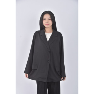 (XL) ob style西裝黑色外套二手衣