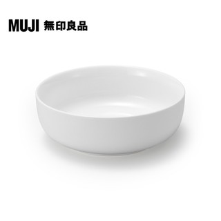 【MUJI 無印良品】日常食器/缽/中/白