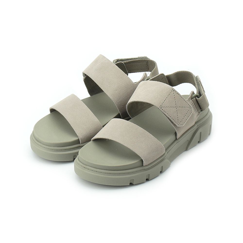 TIMBERLAND GREYFIELD 後帶式皮革涼鞋 淺灰褐綠 A61MGEO3 女鞋