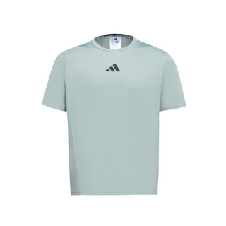 Adidas D4T INT. Tee 男款 綠色 三葉草 愛迪達 吸濕 排汗 運動 圓領 休閒 短袖 JI8187