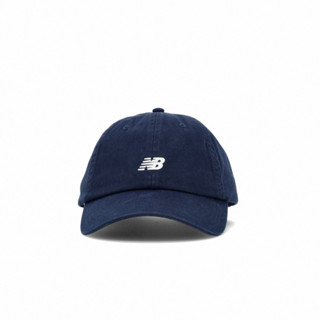 New Balance 6 Panel Patch Logo 藍色 可調帽圍 刺繡 老帽 棒球帽 LAH51004NNY