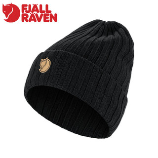 【Fjallraven 小狐狸 Byron Hat 羊毛帽《黑》】F77388550/針織帽/毛帽/休閒帽