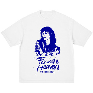 代購 Conan Gray- White Found Heaven On Tour 2024 Dateback Tee