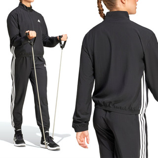 Adidas Te 3s Woven Jkt 女款 黑色 吸濕排汗 立領 運動 外套 JD6539