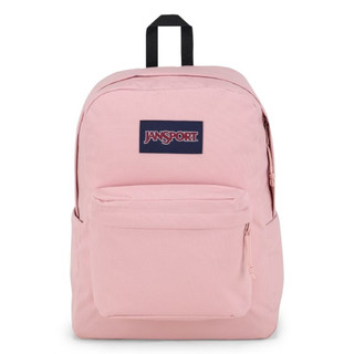 【JANSPORT】SUPERBREAK PLUS 經典後背包 玫瑰粉