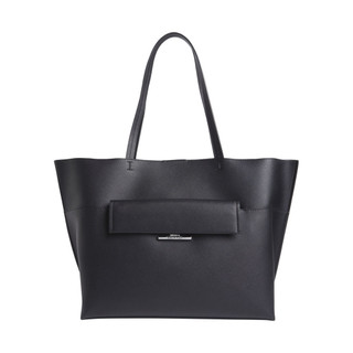CALVIN KLEIN LINEAR 購物包 黑色女款包包 CALVIN KLEIN LINEAR SHOPPER