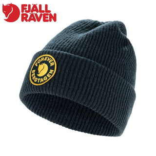 【Fjallraven 小狐狸 Bergtagen Forever Wool 羊毛帽《暗深藍》】F13100187