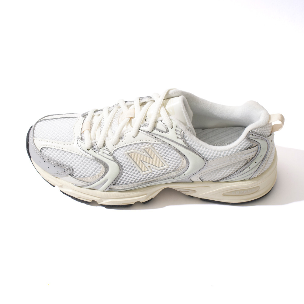 New Balance 530 男鞋 女鞋 金屬銀色 亞麻 情侶鞋 拼接 緩衝 復古 跑鞋 休閒鞋 U530ESB