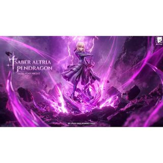 GK預購 Noc 工作室 Fate 黑呆 Saber 稚熱GK公仔模型 AB18993