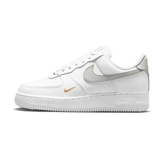 Nike Wmns Air Force 1'07 Ess 女鞋 白灰綠色 小金勾 AF1 休閒鞋 CZ0270-106