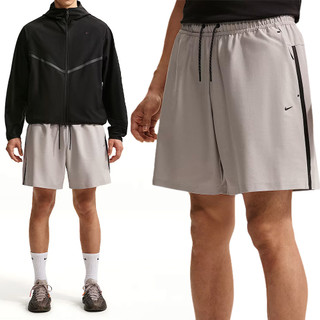 Nike As M Nk Tech Shori Knit Short 男款 灰色 抽繩 短褲 IF1126-009
