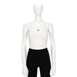 Puma 流行系列 ESS 女款 白色 運動 羅紋 細肩 休閒 歐規 背心 62977102