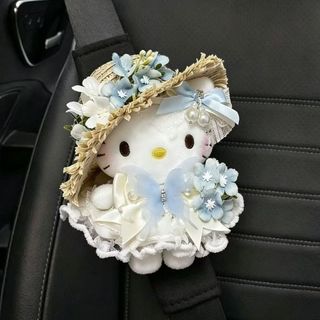 【熱銷】可愛HelloKitty汽車安全帶套汽車安全帶護肩套保險帶裝飾防磨衣服