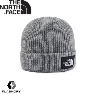 【The North Face 針織保暖毛帽《水泥灰》】8CGZ/FLASHDRY速乾毛帽/休閒帽
