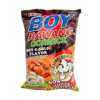 BOY BAWANG Cornick Hot Garlic_100g/40