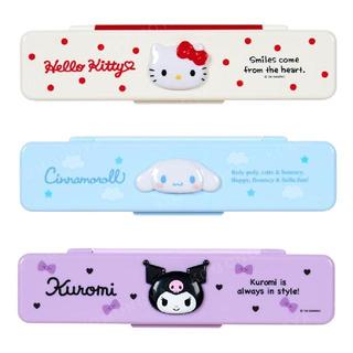 小禮堂 Sanrio 三麗鷗 盒裝兩件式餐具組 (大臉款) Kitty 大耳狗 酷洛米