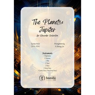 行星組曲:木星 直笛交響樂團版本 The Planets:Jupiter for Recorder Orchestra