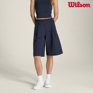 【Wilson】Sporting Manor Short Classic Navy 女款 服飾 短褲 海軍藍