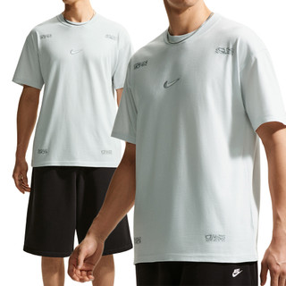 Nike As U Nsw Tee Lse Reflective Sh 男款 白色 寬鬆 短袖 IM3758-101