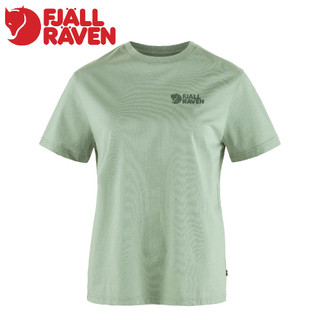 【Fjallraven 小狐狸 女 Fjallraven Heavy Classic T恤《霧綠》】F14600188