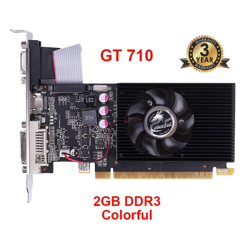 顯卡 GT 710 / 2GB / DDR3 /