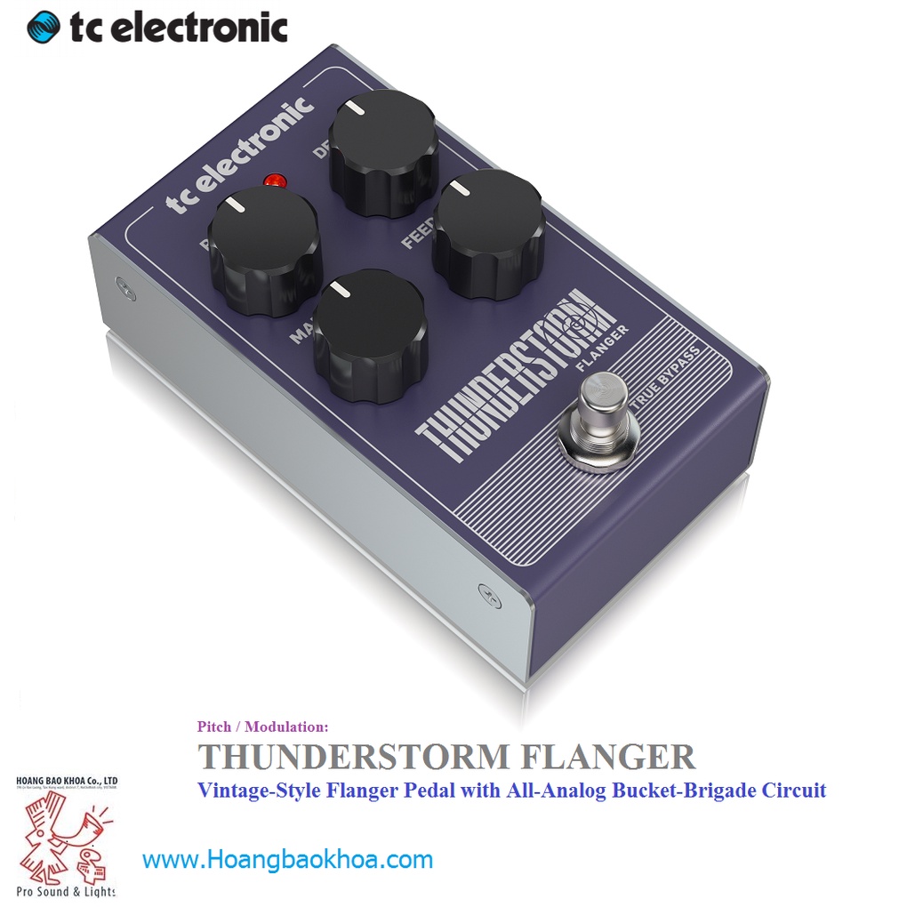 Thunderstorm FLANGER TC Electronic - 踏板吉他踏板