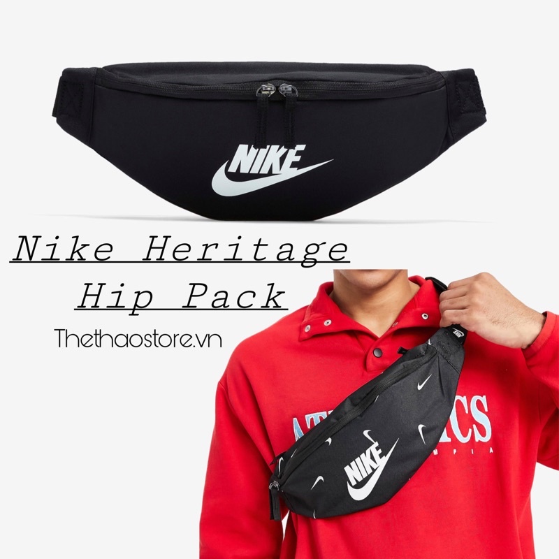 斜挎包 - 中性運動時尚中性 Nike Heritage Hip Pack DB0490-010 / CV1082-01
